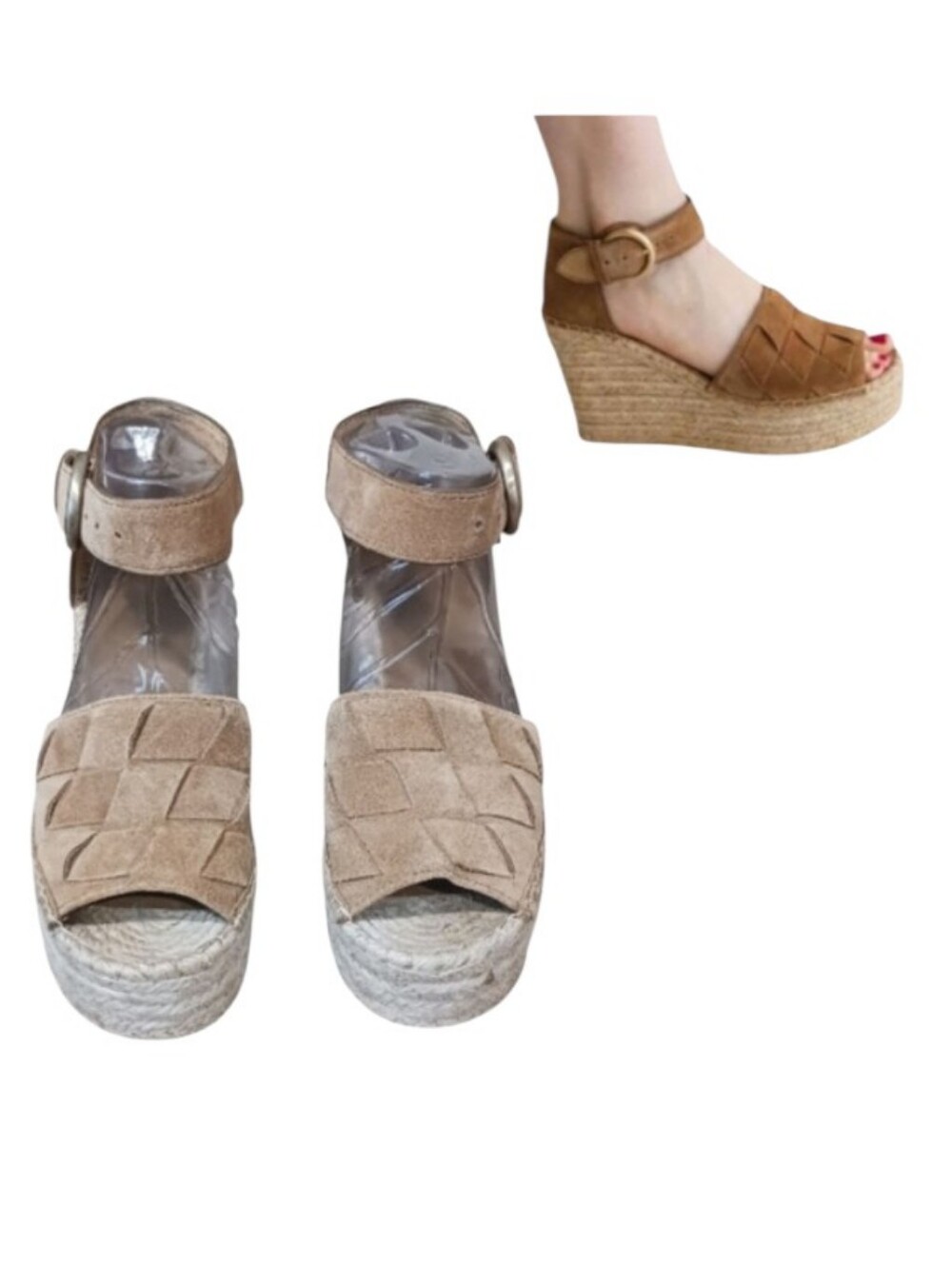 Marc Fisher LTD Adalla Suede Espadrille Wedge
